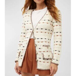 Veronica Beard Ceriani cardigan jacket.